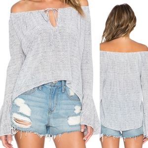 Stone Cold Fox Bell Sleeve Van Top